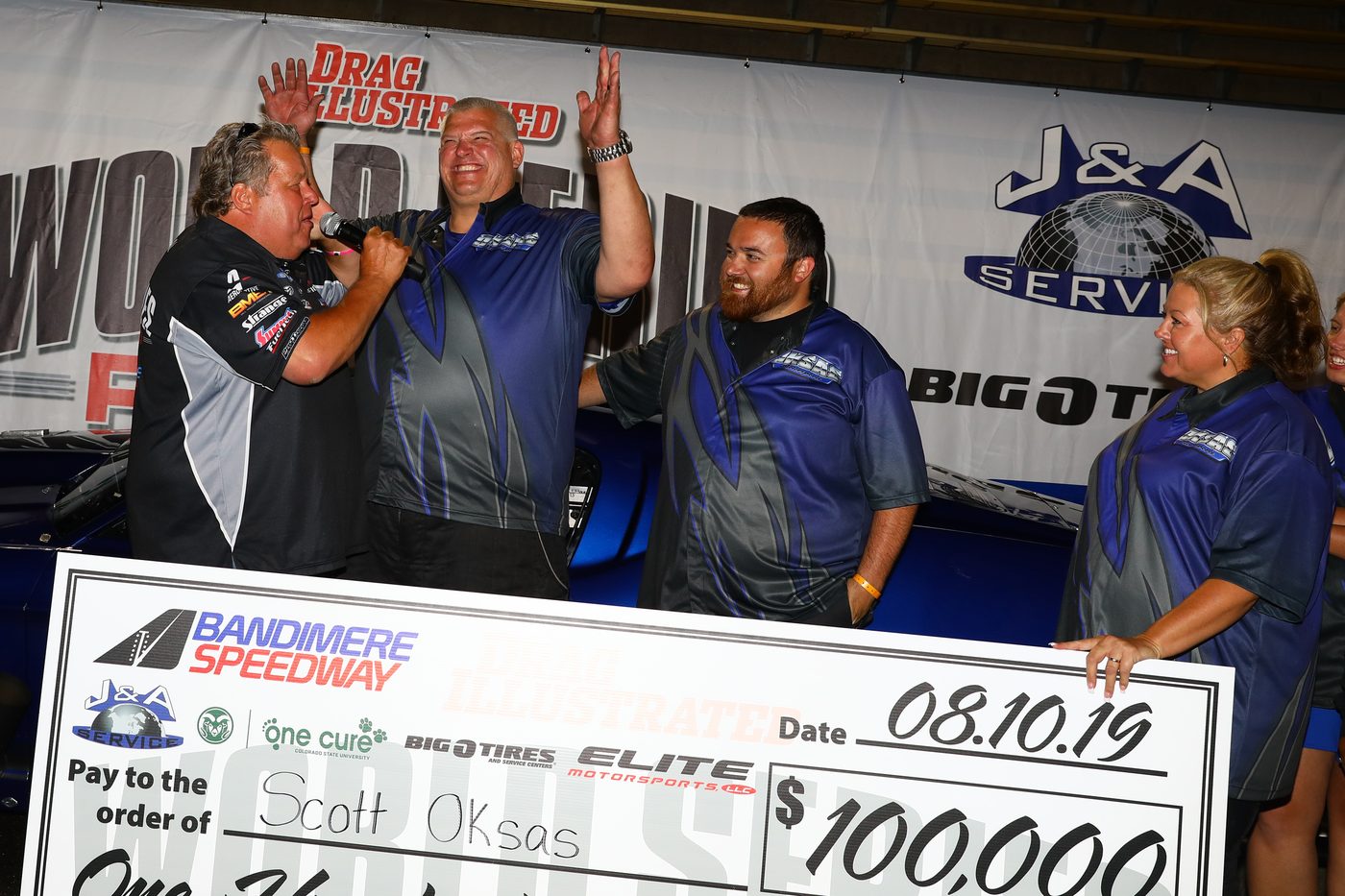 SCOTT OKSAS, 2019 World Series of Pro Mod champion