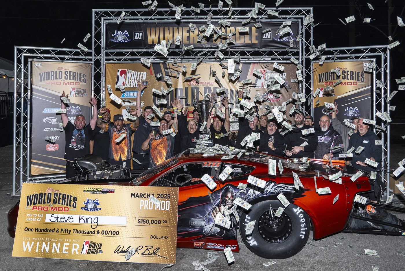 STEVE KING, 2025 World Series of Pro Mod champion