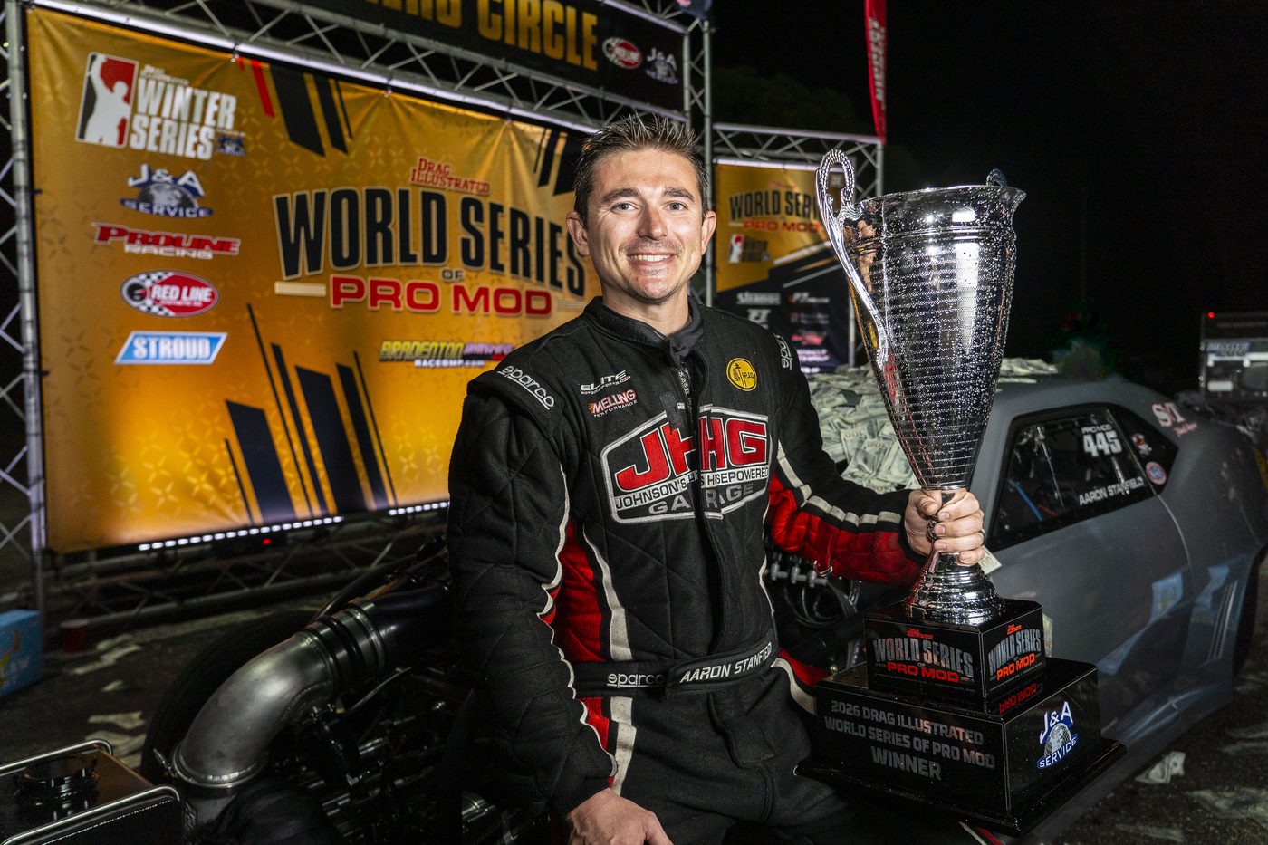 AARON STANFIELD, 2026 World Series of Pro Mod champion